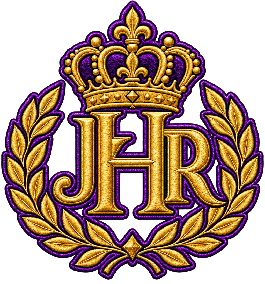 Joint Heirs of Royalty™ — Signature Embroidered Tee