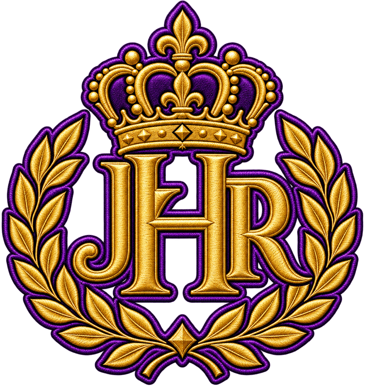Joint Heirs of Royalty™ — Signature Embroidered Tee