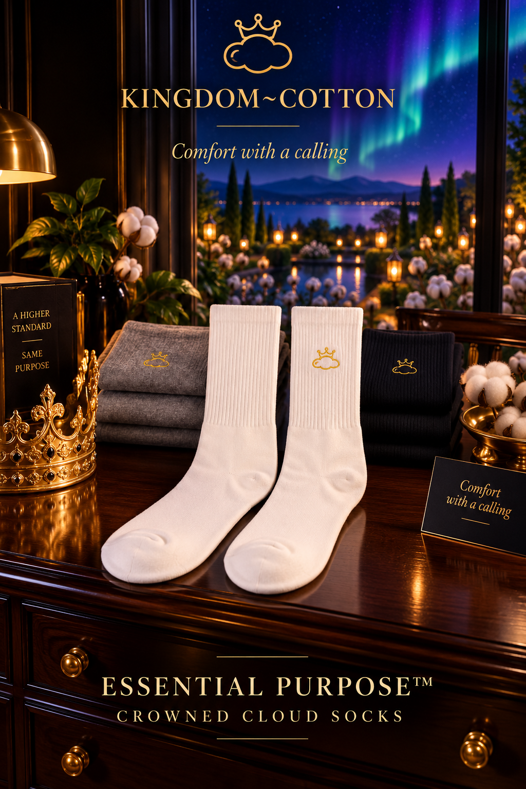 CROWNED-CLOUD™ Socks