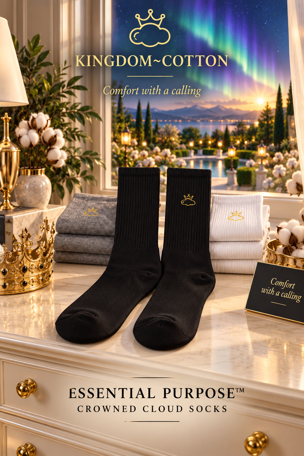 CROWNED-CLOUD™ Socks