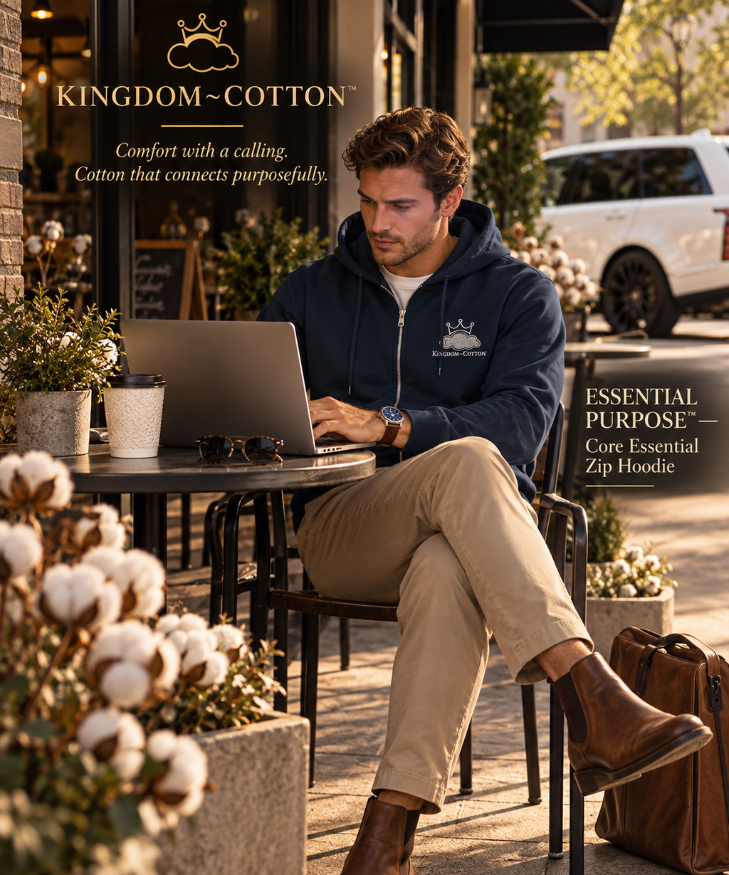 Core Essential Zip Hoodie