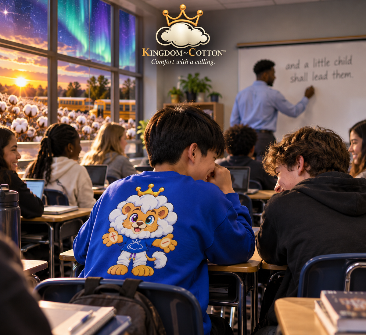 Meet Li-El™, The KINGDOM Companion Crewneck